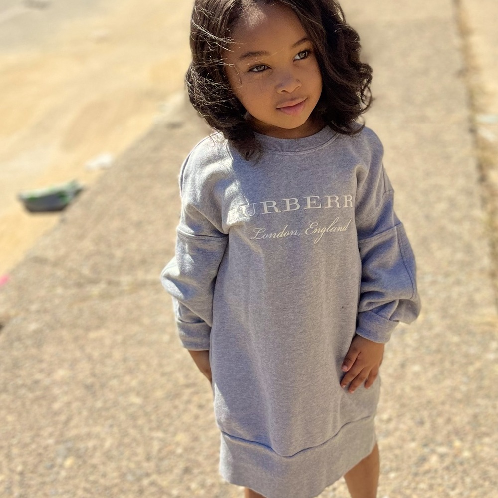 Burberry sweatshirt dress